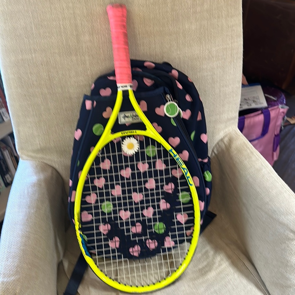 tennis racquet + Tennis Vibration Dampeners